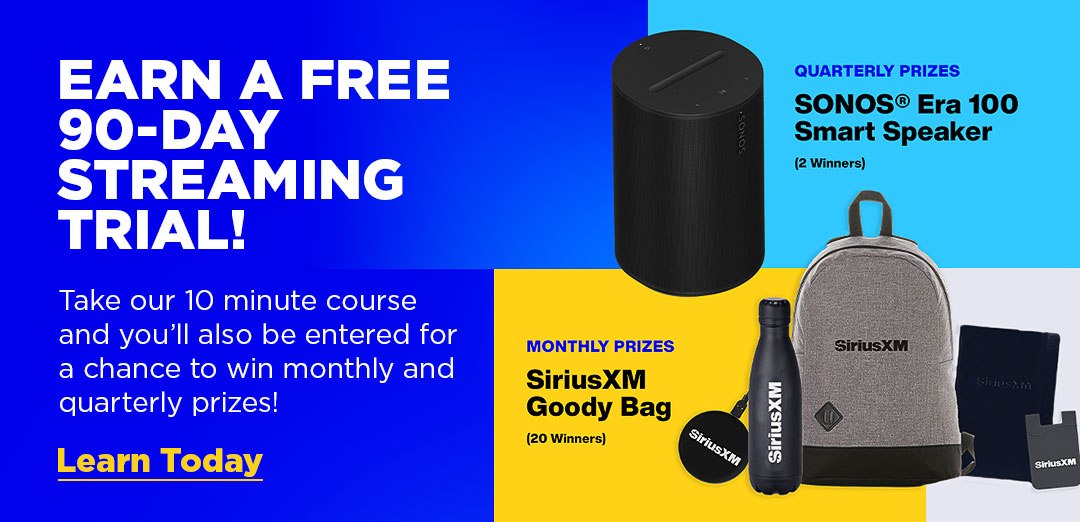 Earn a free 90-day streaming trial!