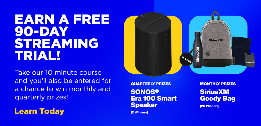 Earn a free 90-day streaming trial!