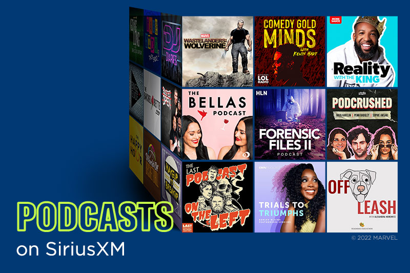 Podcasts on SiriusXM